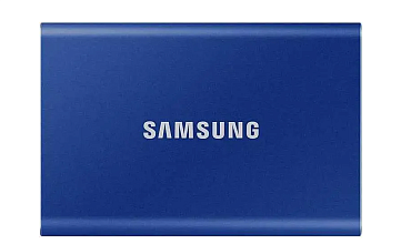 Внешний SSD диск Samsung T7 2TB Синий MU-PC2T0H