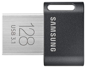 Флешка Samsung FIT Plus USB 3.1 128ГБ Grey MUF-128AB Черный