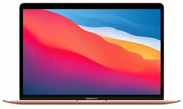 Apple MacBook Air 13" (М1, 8C/7C), 8 Гб, 256 Гб, золотой