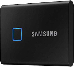 Внешний SSD Samsung T7 Touch 2 TB, MU-PC2T0  черный