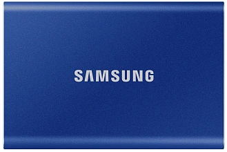 Внешний SSD диск Samsung T7 1TB, синий (MU-PC1T0H)