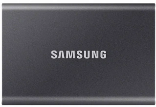 Внешний SSD диск Samsung T7 1TB, серый (MU-PC1T0T)